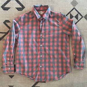 J.Crew Boys' Long-Sleeve Button Down, size 8